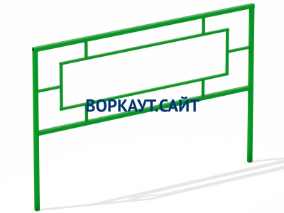 Ограждение площадки МАФ 5000 в Кургане