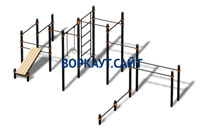 Спортивный комплекс воркаут ВС-51 в Кургане