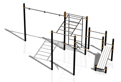 Спортивный комплекс воркаут ВС-87 в Кургане