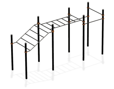 Спортивный комплекс воркаут ВС-53 в Кургане