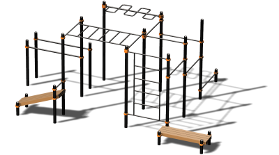 Спортивный комплекс воркаут ВС-141 в Кургане