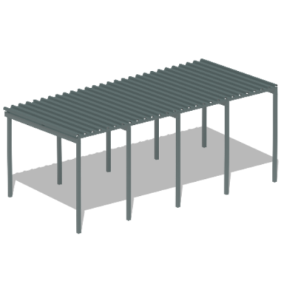 Теневой навес трибун МАФ 4130 в Кургане
