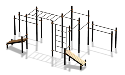 Спортивный комплекс воркаут ВС-100 в Кургане