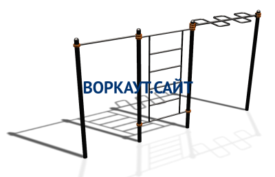 Спортивный комплекс воркаут ВС-129 в Кургане