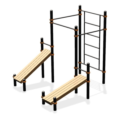 Спортивный комплекс воркаут ВС-42 в Кургане