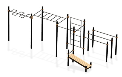 Спортивный комплекс воркаут ВС-57 в Кургане