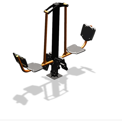 Уличный тренажер  "Жим ногами двойной"  УТ203 в Кургане