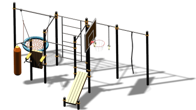 Спортивный комплекс воркаут ВС-88 в Кургане