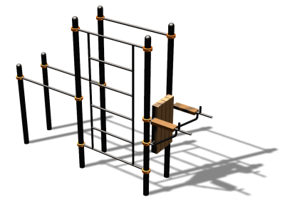Спортивный комплекс воркаут ВС-137 в Кургане