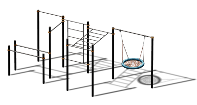 Спортивный комплекс воркаут ВС-105 в Кургане