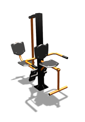 Уличный тренажер "Жим ногами Флекс" УТ318 в Кургане