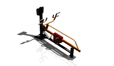 Силовой уличный тренажер  "Гребная тяга"  УТ414 в Кургане