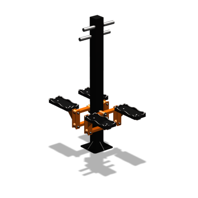 Уличный тренажер  "Степпер двойной"   УТ209 в Кургане