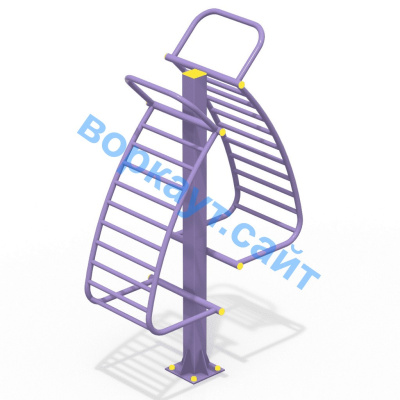 Уличный тренажер для пресса УТ 012 в Кургане