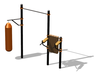 Спортивный комплекс воркаут ВС-148 в Кургане