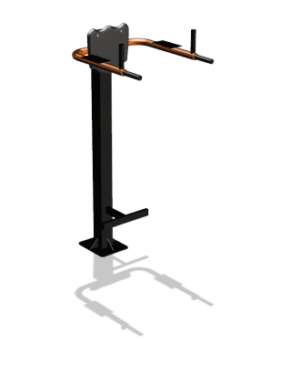 Уличный тренажер «Брусья-пресс» УТ 109 в Кургане