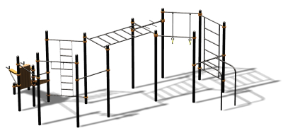 Спортивный комплекс воркаут ВС-86 в Кургане