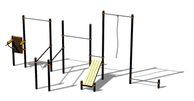 Спортивный комплекс воркаут ВС-90 в Кургане