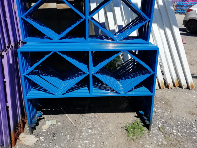 Ограждение площадки МАФ 5001 в Кургане