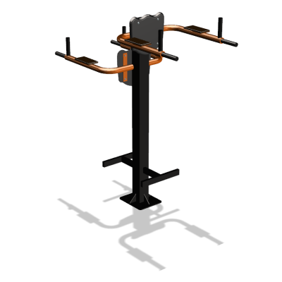 Уличный тренажер  "Брусья-пресс двойной"  УТ202 в Кургане