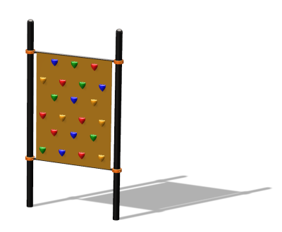 Воркаут стена для лазания ВС-35 в Кургане