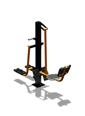 Уличный тренажер "Жим ногами Шпагат" УТ315 в Кургане