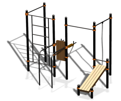 Спортивный комплекс воркаут ВС-145 в Кургане