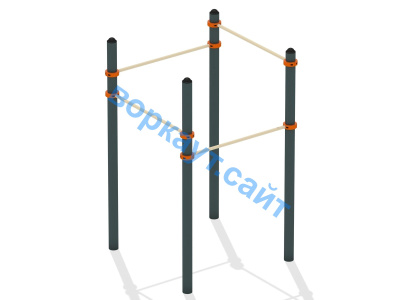 Турник четырехуровневый ВС-11 в Кургане