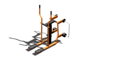 Силовой уличный тренажер  "Лыжи"  УТ406 в Кургане