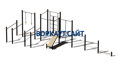 Спортивный комплекс воркаут ВС-83 в Кургане