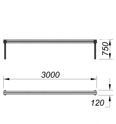 Бум бревно ДСК 3540 в Кургане